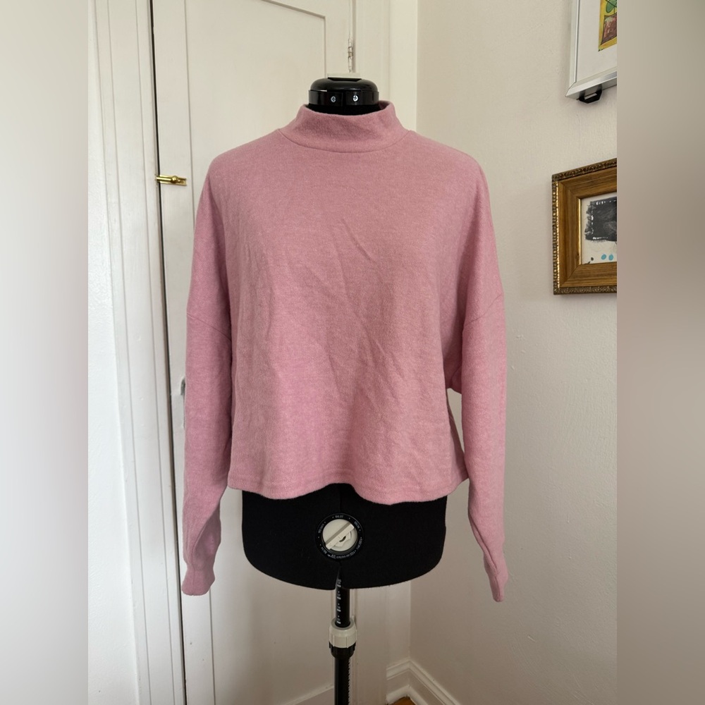 Cotton On - Soft Pink Turtleneck Sweater - S